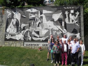 Ville de Guernica en Espagne