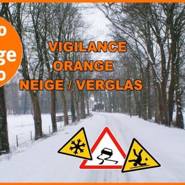Vigilance orange neige et verglas