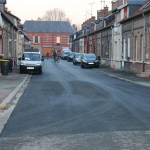 La nouvelle chaussée rue Léon Hénocque