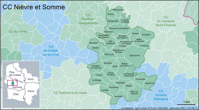 Installation du nouveau conseil communautaire de la CCNS à Flixecourt